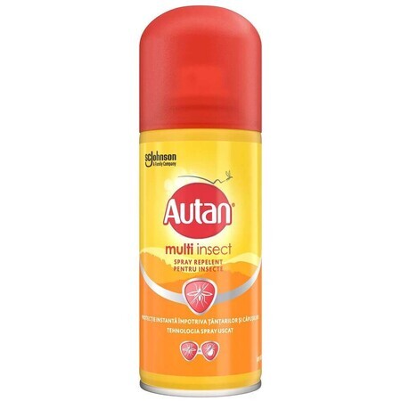 Spray antizanzare Multi Insect, 100 ml, Autan