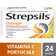 Strepsils Arancia&#160;Vitamina C, 24 compresse, Reckitt Benckiser Healthcare
