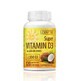 Super vitamina D3 con olio di cocco 2000IU, 120 capsule, Zenyth