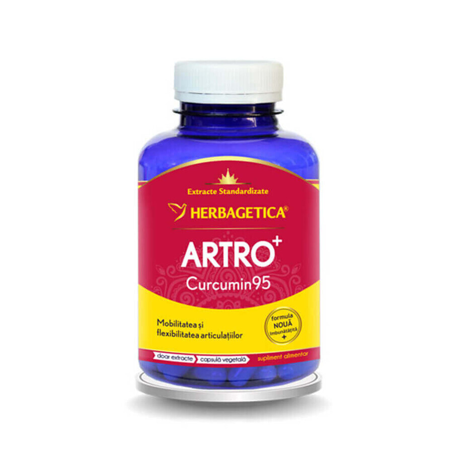 Artro+ Curcumin95, 120 capsule, Herbagetica recensioni