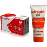 Artrocalm Plus, 50 capsule + Artrocalm gel per dolori reumatici e muscolari, 100 ml, FarmaClass