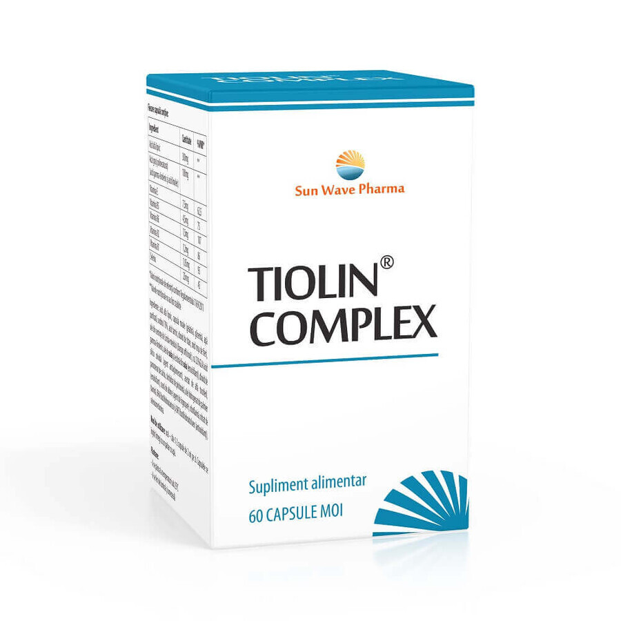 Tiolin Complex, 60 capsule, Sun Wave Pharma recensioni