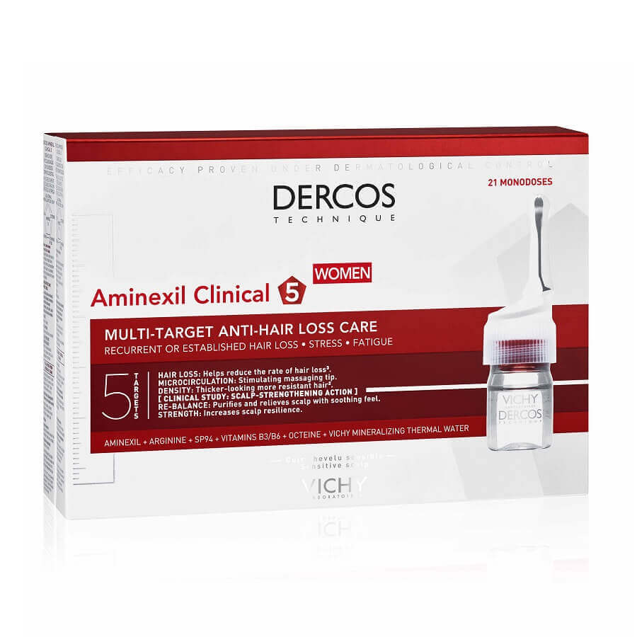 Dercos Technique Aminexil Clinical 5 Donna Vichy 21x6ml