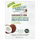 Trattamento per capelli secchi con latte di cocco, cheratina e proteine ​​della seta Protein Pack, 60 g, Palmer&#39;s