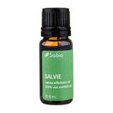 Olio essenziale puro al 100% Salvia, 10 ml, Sabio