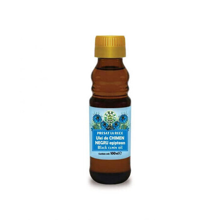 Olio di cumino nero egiziano spremuto a freddo, 100 ml, Herbavit