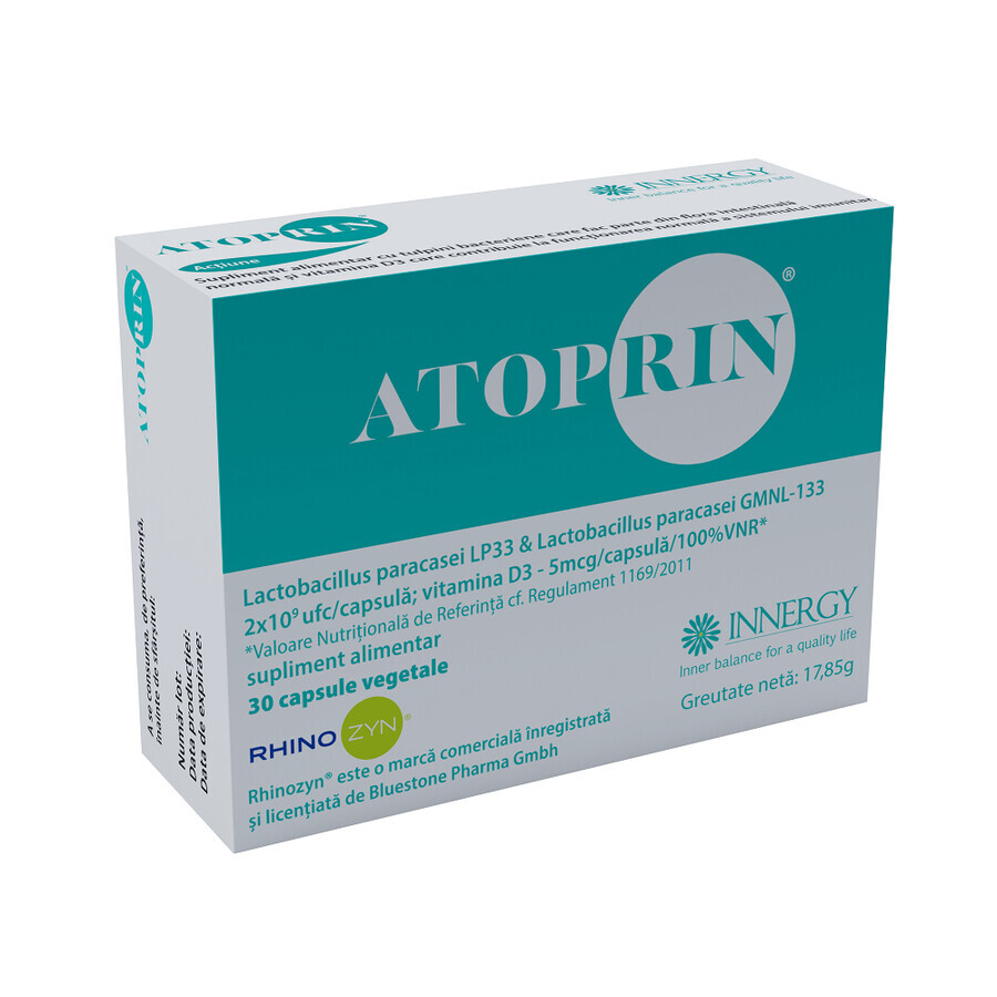 Atoprin, 30 capsule, Innergy recensioni