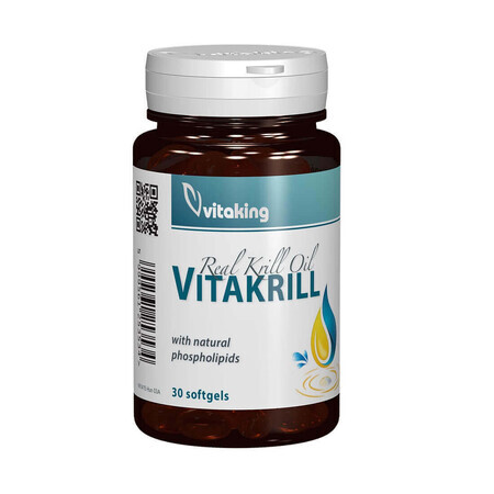 Olio VitaKrill 500 mg, 30 capsule, VItaking