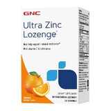 Pastiglie Ultra Zinc, zinco con aroma naturale di arancia (105123), 48 compresse, GNC