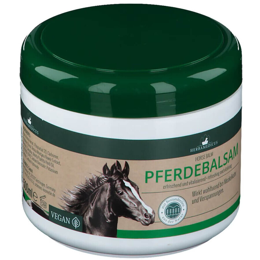 Balsamo canforato Pferdebalsam, 500 ml, Herbamedicus recensioni