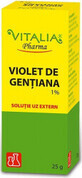 Violetta di genziana 1%, 25 g, Vitalia