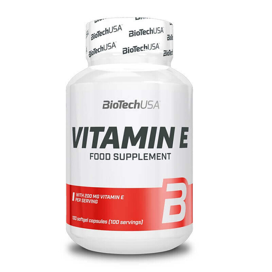 Vitamina E, 100 capsule molli, BioTech USA