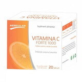 Vitamina C forte 1000mg, 20 bustine, Aesculap