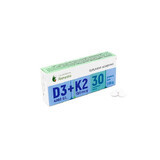 Vitamina D3 (4000 UI) + Vitamina K2 (150 mcg), 30 capsule, Remedia