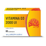 Vitamina D3 2000IU, 60 compresse, Laropharm