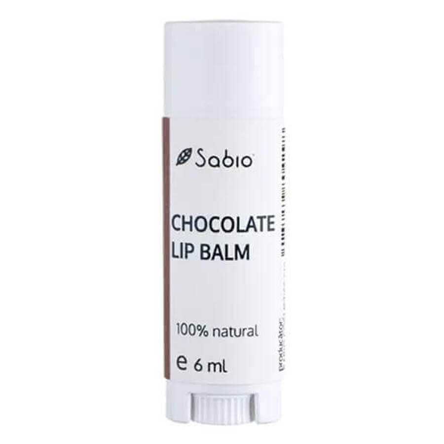 Balsamo labbra al cioccolato, 6 ml, Sabio