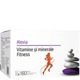 Fitness vitamine e minerali, 60 bustine, Alevia