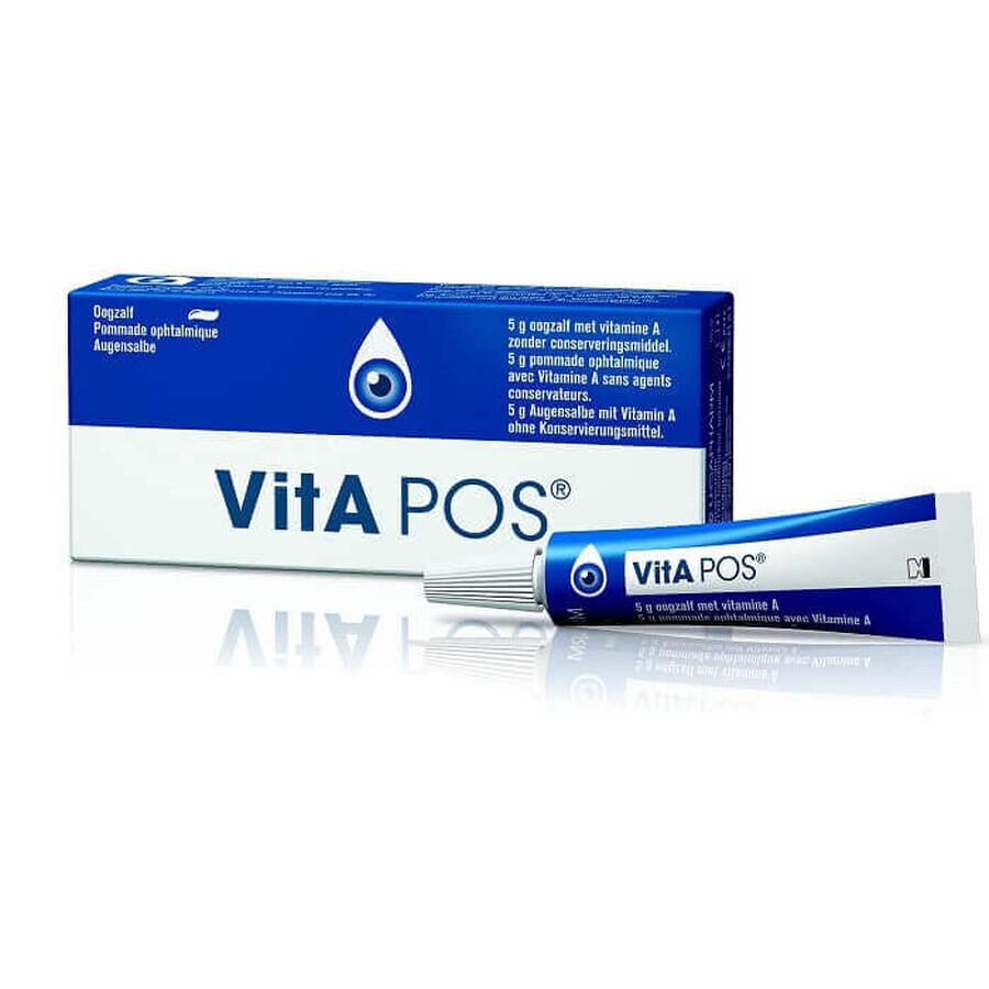 Unguento oftalmico Vita-Pos, 5g, Croma Pharma