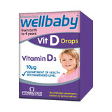 Wellbaby Vitamina D gocce, 30 ml, Vitabiotics