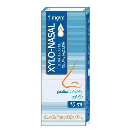 Gocce nasali Xylo-nasal, soluzione, 1mg/ml, 10 ml, Rompharm