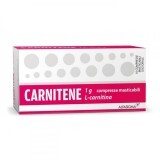 Carnitene 1g L-Carnitina Alfasigma 10 Compresse Masticabili