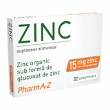 Zinco 15mg, 30 compresse, PharmA-Z