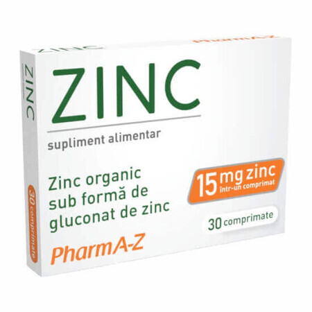 Zinco 15mg, 30 compresse, PharmA-Z
