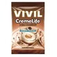 Caramelle senza zucchero al gusto Latte Macchiato Creme Life, 60 g, Vivil