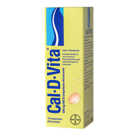 Cal-C-Vita, 10 compresse effervescenti, Bayer