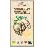 Cioccolato bianco biologico, 100g, Pronat