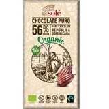 Cioccolato fondente biologico 56% cacao, 100g, Pronat