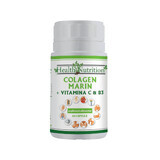Collagene Marino Forte + Vitamina B3 + Vitamina C, 60 compresse, Health Nutrition