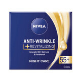 Crema notte antirughe rivitalizzante 55+, 50 ml, Nivea