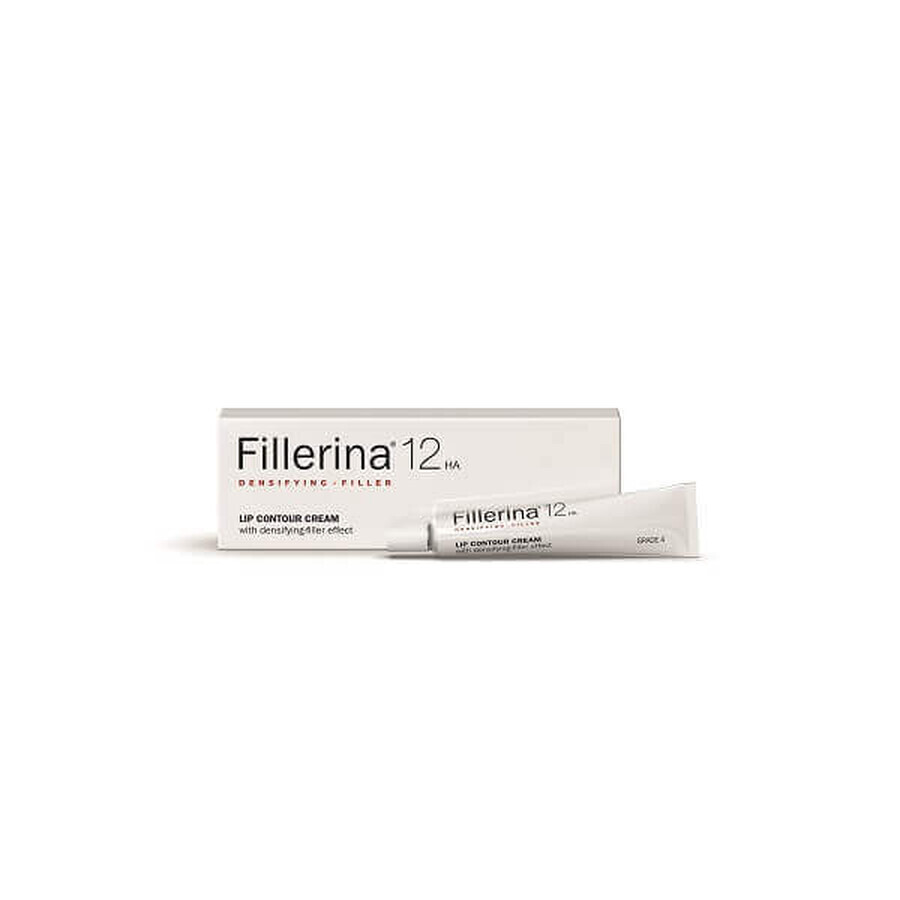 Crema contorno labbra effetto riempitivo Fillerina 12HA Densificante GRADO 4, 15 ml, Labo