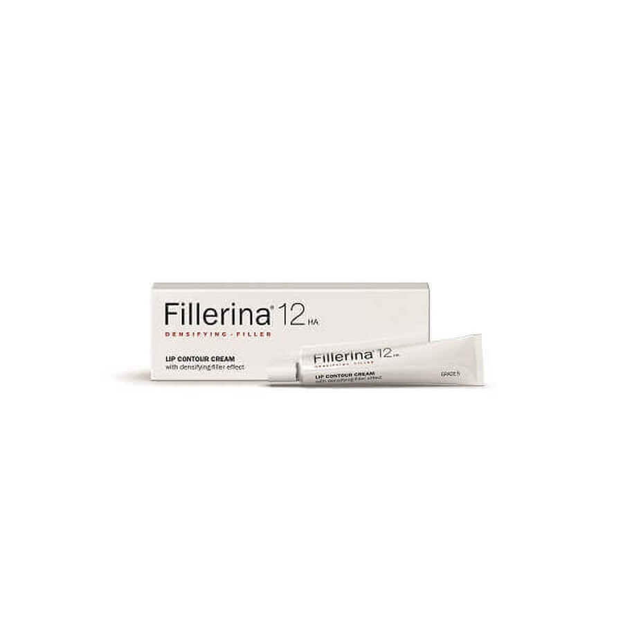 Crema contorno labbra effetto riempitivo Fillerina 12HA Densificante GRADO 5, 15 ml, Labo