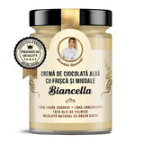 Crema al cioccolato bianco con panna montata e mandorle, Biancalla, Ramona's Secrets, 350g, Remedia