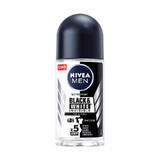 Deodorante roll-on per uomo Black & White Invisible Power, 50 ml, Nivea