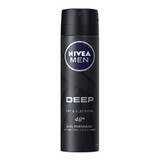 Deodorante spray per uomo Deep Black, 150 ml, Nivea