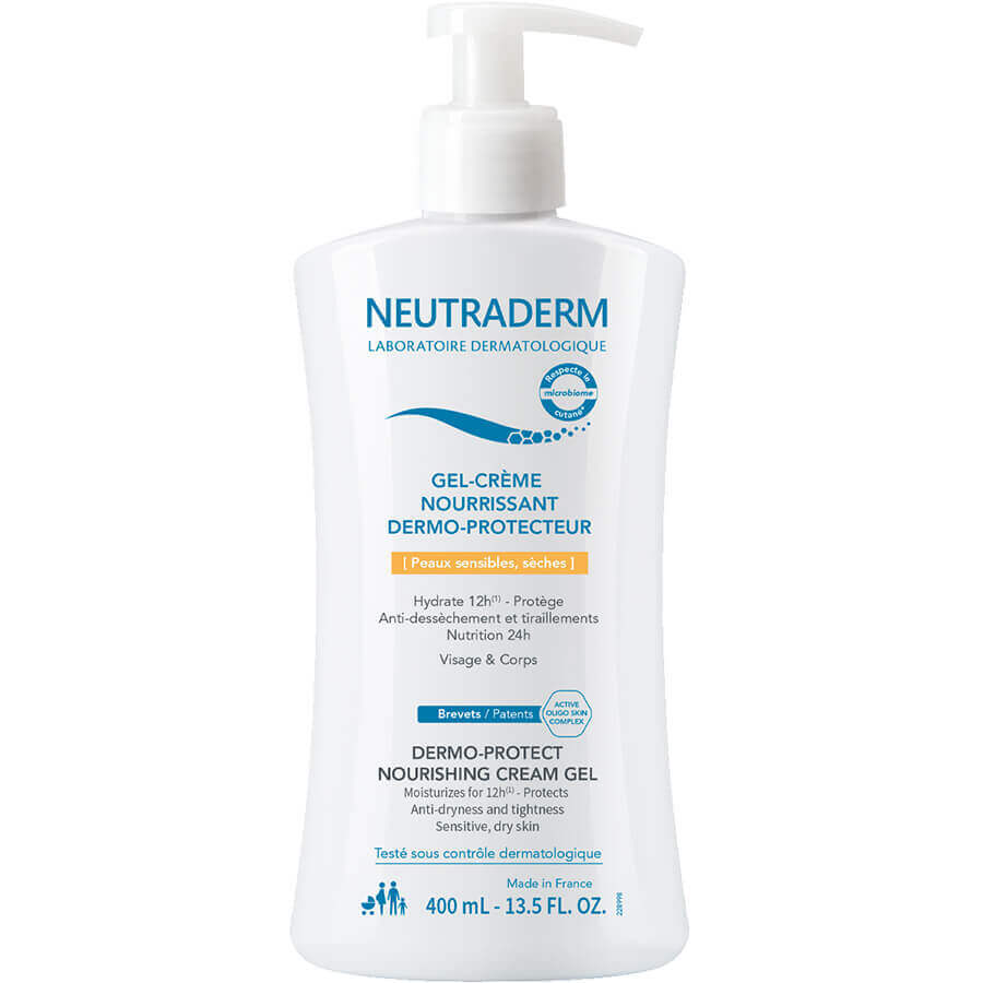 Gel crema nutriente Dermo Protector, 400 ml, Neutraderm