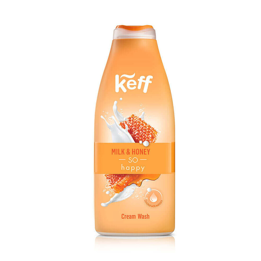Gel doccia Milk & Honey Keff, 500 ml, Sano