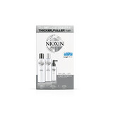 Kit completo anti-normale per capelli radi, Shampoo 150 ml + Balsamo 150 ml + Trattamento 50 ml, System 1, Nioxin