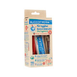 Kit per l'igiene orale per bambini dai 2 ai 6 anni (contiene dentifricio, spazzolino e sacchetto di cotone), 50 ml, Buccotherm
