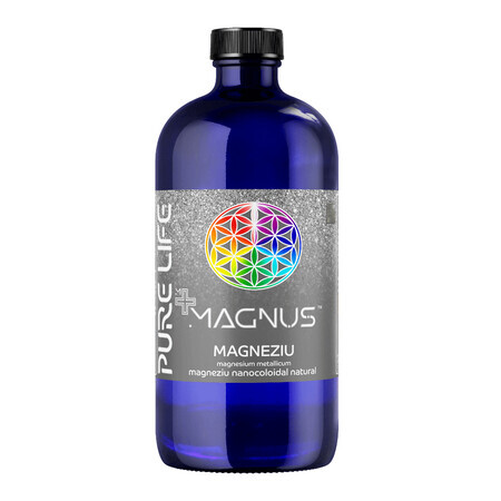 Magnesio nanocolloidale Minerals+ Magnus, 480 ml, Pure Life