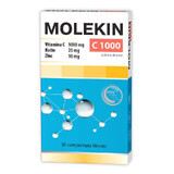 Molekin C1000, Rutina e Zinco, 30 compresse, Schiacciato