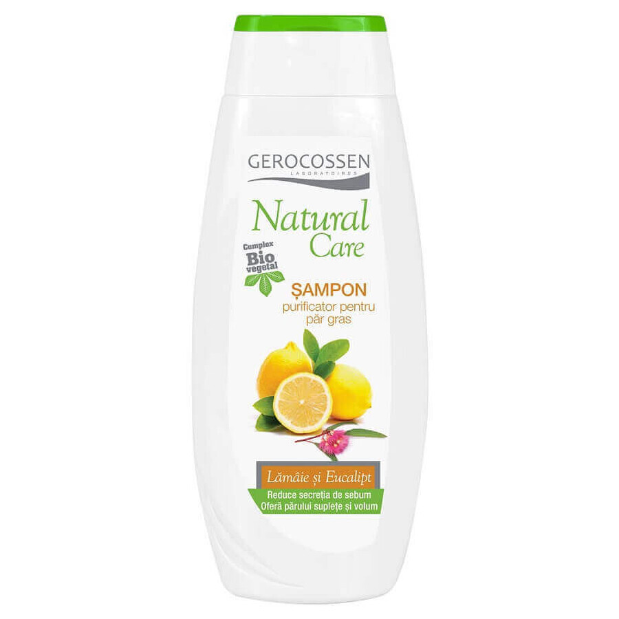 Shampoo condizionante per capelli grassi, 400 ml, Gerocossen