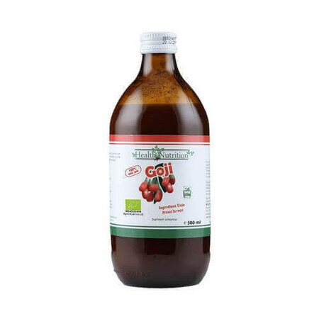 Succo Bio Goji, 500 ml, Salute Nutrizionale