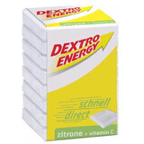 Compresse di destrosio Cubetti di limone + Vitamina C, 46g, Dextro Energy
