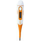 Termometro digitale con testina flessibile PM-06N, Arancio, Perfect Medical