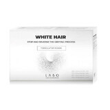 Trattamento contro l'ingrigimento dei capelli per le donne White Hair, 20 fiale, Labo