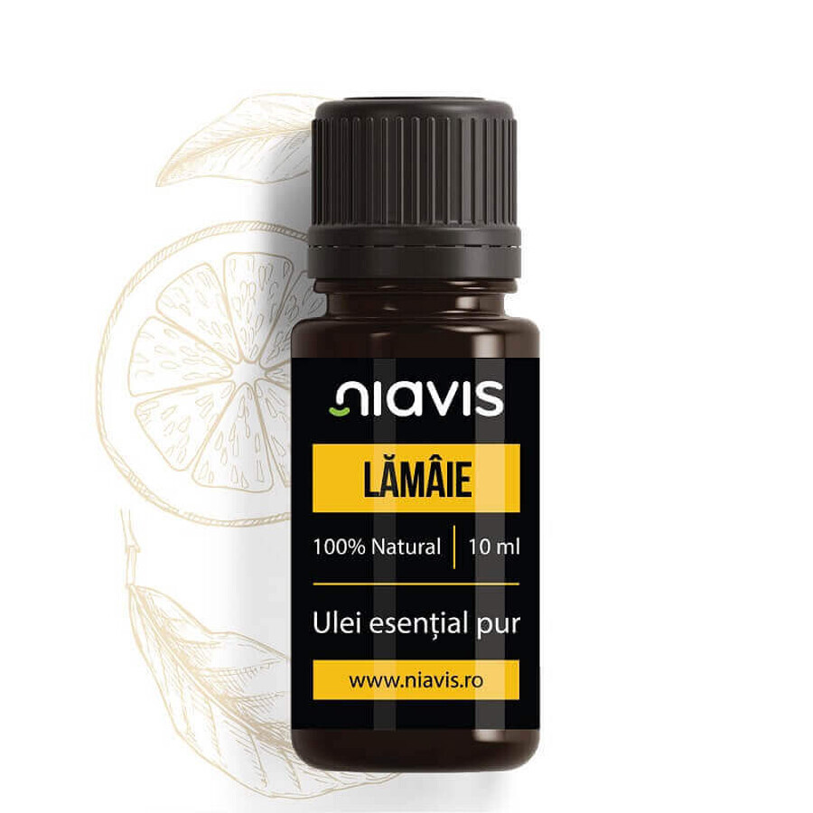 Olio essenziale di limone, 10 ml, Niavis